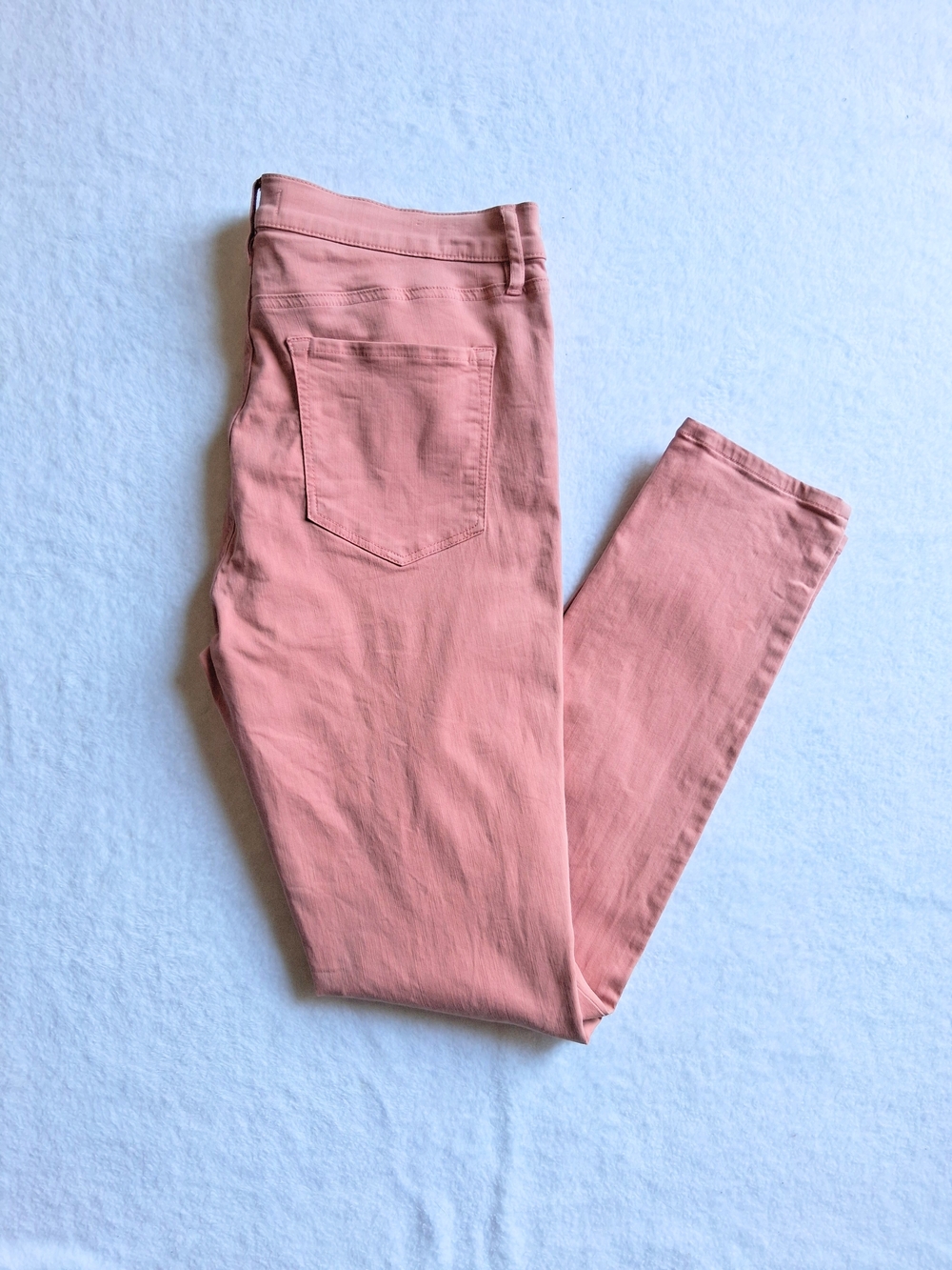LOFT Modern Skinny Jeans Womens 10 Coral Coastal Preppy Indie Revival